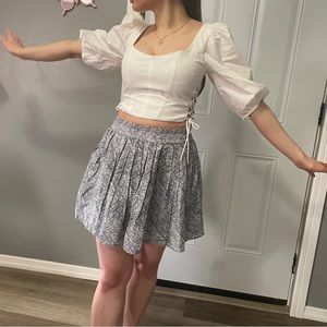 Abercrombie white top